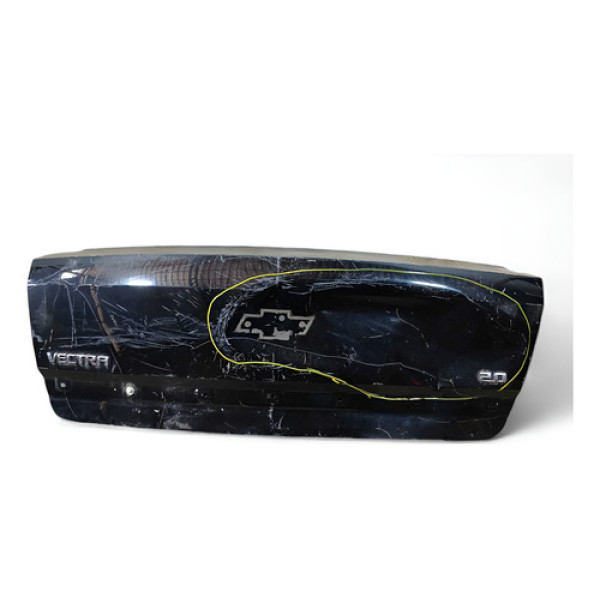 Tampa Traseira Vectra  C 2006/2012 Preto