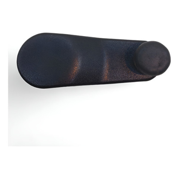 Manivela Do Vidro Traseiro Fiat Tipo Orig. Preto