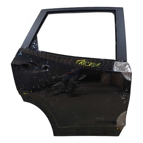 Porta Traseira Direita Tracker 2020/23 Recuperada Traseira Direita Preto