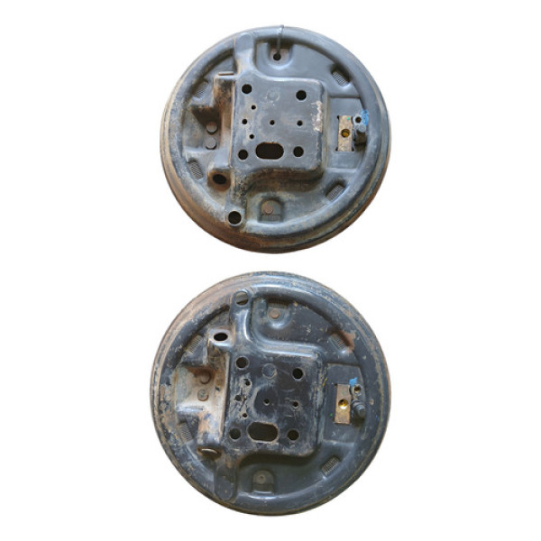 Par Espelho Roda Traseira Ford Fiesta 2004 Preto