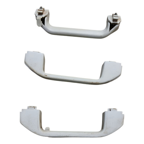 Kit Puxador Alça Pqp Fiat Siena 2005 Cinza