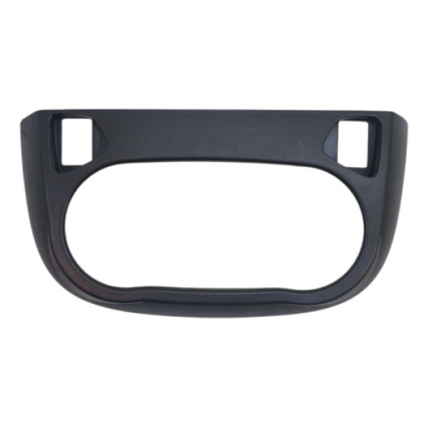 Moldura Comando De Ar Fiat Uno Vivace 2012/2015 Original Cinza-escuro