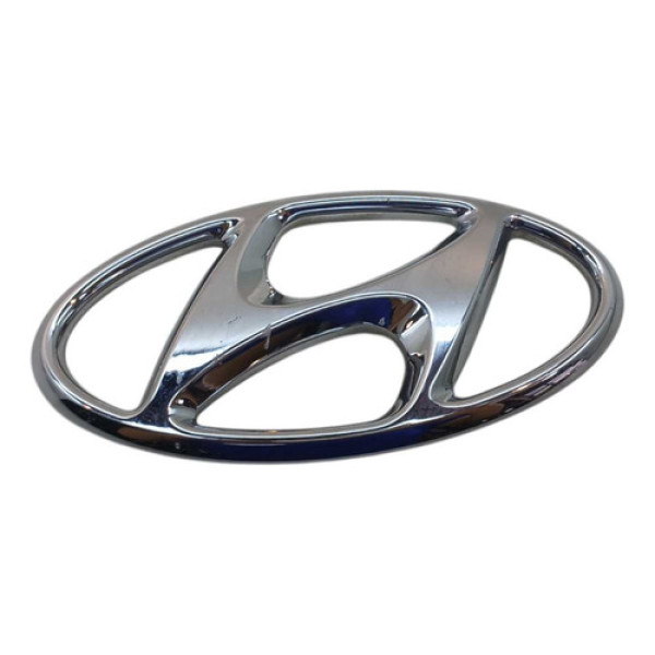 Emblema Simbolo Hyundai Tampa Traseira Hb20 Original 2013-19
