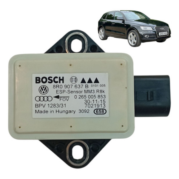 Módulo Sensor Estabilidade Audi Q5 2015 Preto Preto
