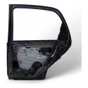 Porta Traseira Direita Recuperada  Celta 2012 Chevrolet Traseira Direita Preto