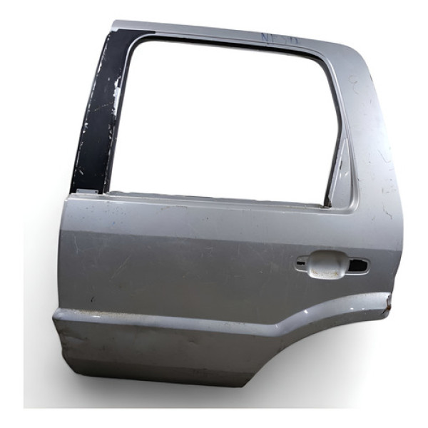Porta Traseira Esquerda Recuperavel  Eco Sport 2005 Traseira Esquerda Prateado