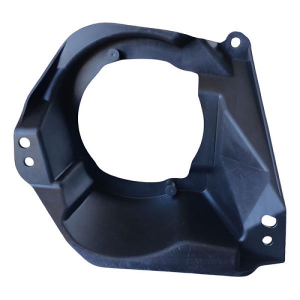 Moldura Farol Milha Esquerdo Honda Fit 18/20 Preto Preto