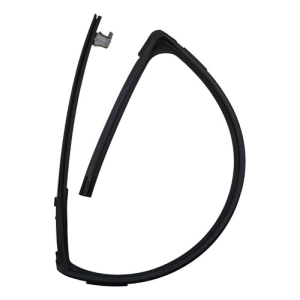 Borracha Vidro Dianteira Direita Nissan Kicks 2018 A 2023 Preto