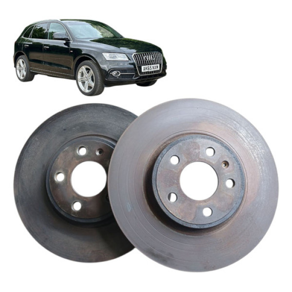 Par Disco Freio Dianteiro Audi Q5 2015 Ventilado