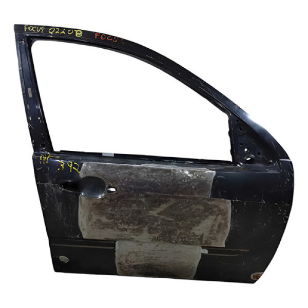 Porta Dianteira Direita Recuperada  Ford Focus 2002/2008 Dianteira Direita Preto
