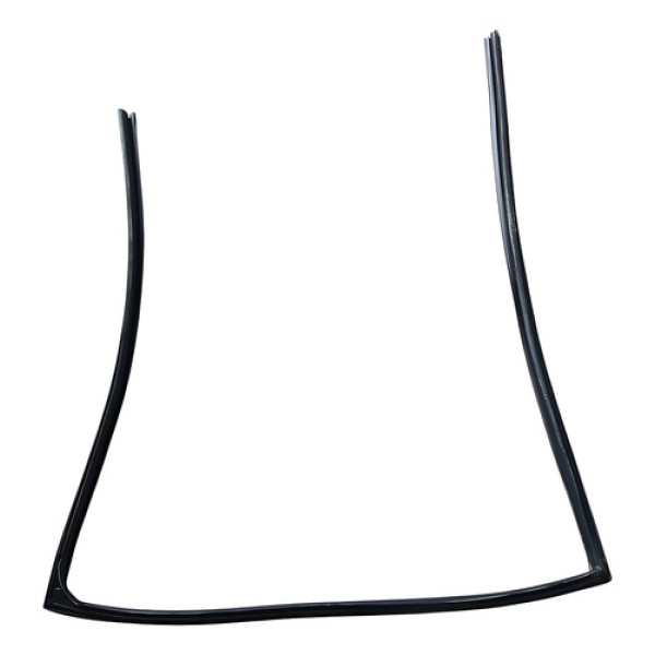 Borracha Guarnição Traseira Esquerda Gm Onix 2021 Preto