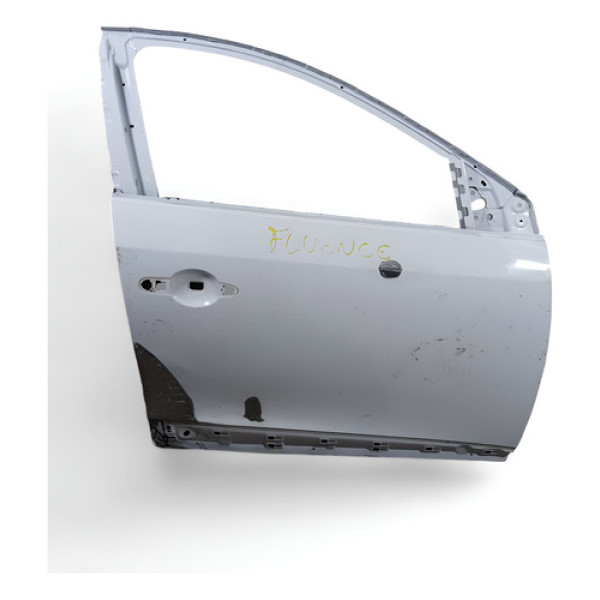 Porta Dianteira Direita  Renault  Fluence 2011/17 - Dianteira - Direita - Branco