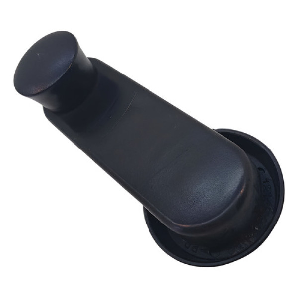 Manivela Alça De Vidro Porta Fiat Uno Fire 2008 Preto