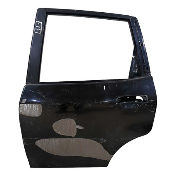 Porta Traseira Esquerda Recuperada  Honda Fit  2009 Traseira Direita Preto