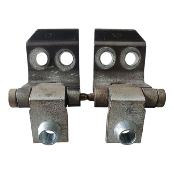 Par Dobradiças Porta Dianteira Esquerda Peugeot 206 2007