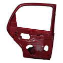 Porta Traseira Esquerda Recuperada Celta 2012 Traseira Esquerda Vermelho