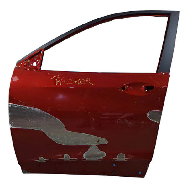 Porta Tracker 20/24  Le Dianteira  Recuperada  Dianteira Direita Vermelho