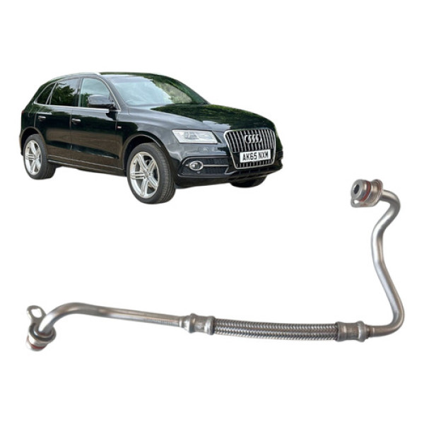Tubo Mangueira Flexível Turbina Audi Q5 2015 Cinza Cinza