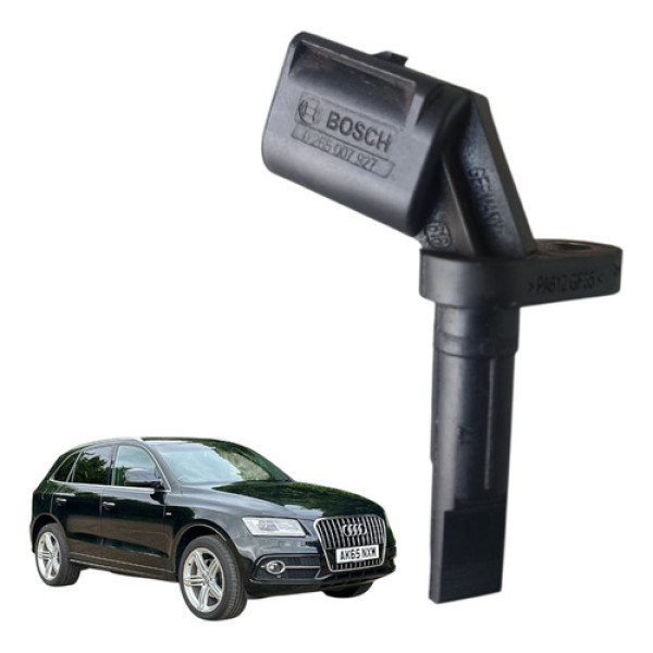 Sensor Conector Roda Dianteira Esquerda Audi Q5 2015 Preto