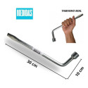 Chave De Roda Tipo L Com Espatula 19mm