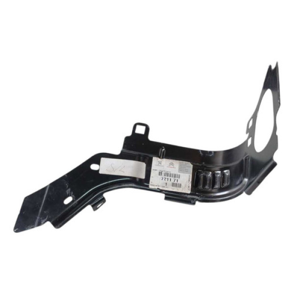 Reforco Paralama Lado Direito Peugeot 208 2014/2019 Preto