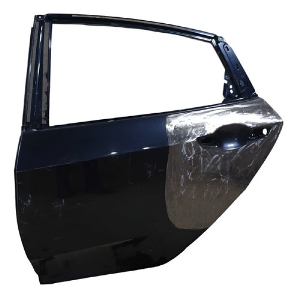 Porta Traseira Esquerda Recuperada Honda Civic 2017/2019 Traseira Esquerdo Azul-marinho