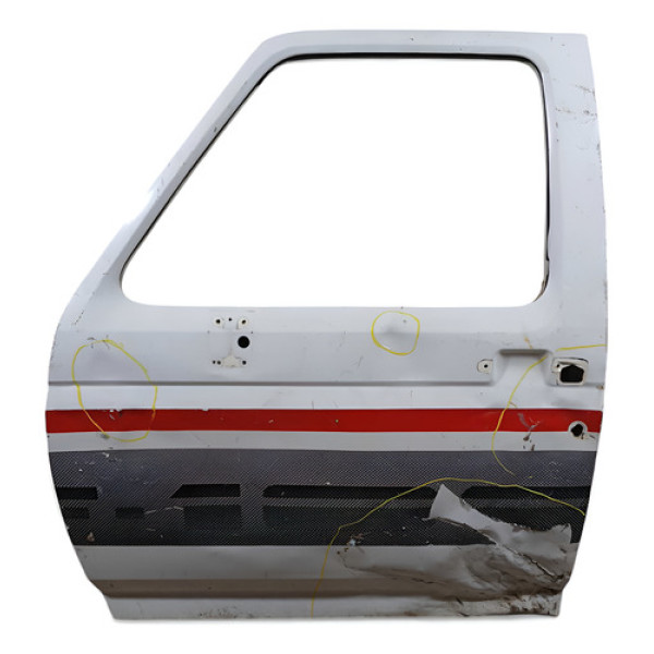 Porta Dianteira Esquerda Da F1000 1996 Com Avarias Dianteira Esquerda Branco