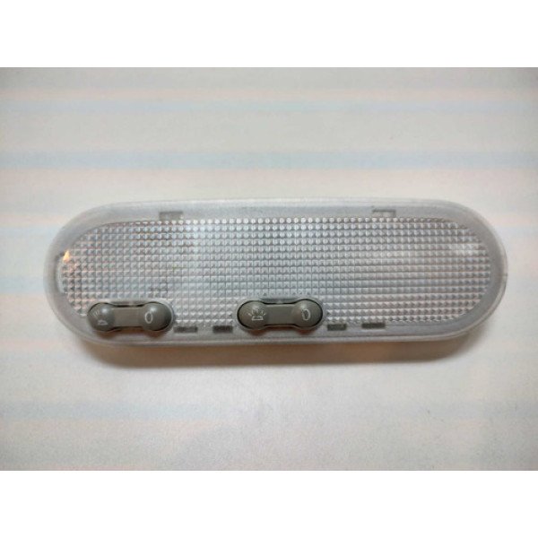 Lanterna Luz Teto Renault Logan Clio Sandero Duster 2 Botões