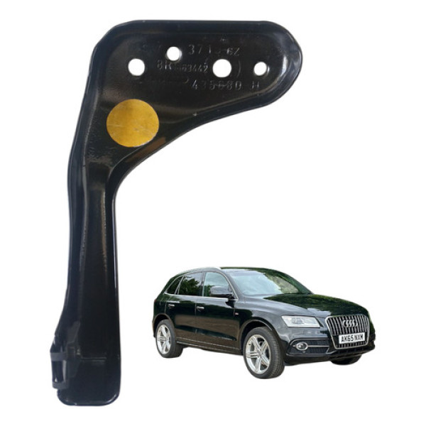 Suporte Interno Esquerdo Console Audi Q5 2015 Preto Preto