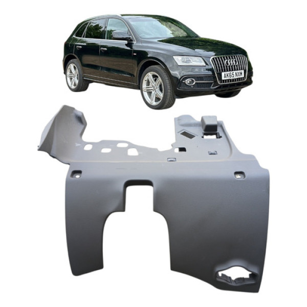 Acabamento Inferior Painel Audi Q5 2015 Marrom-claro Marrom-claro