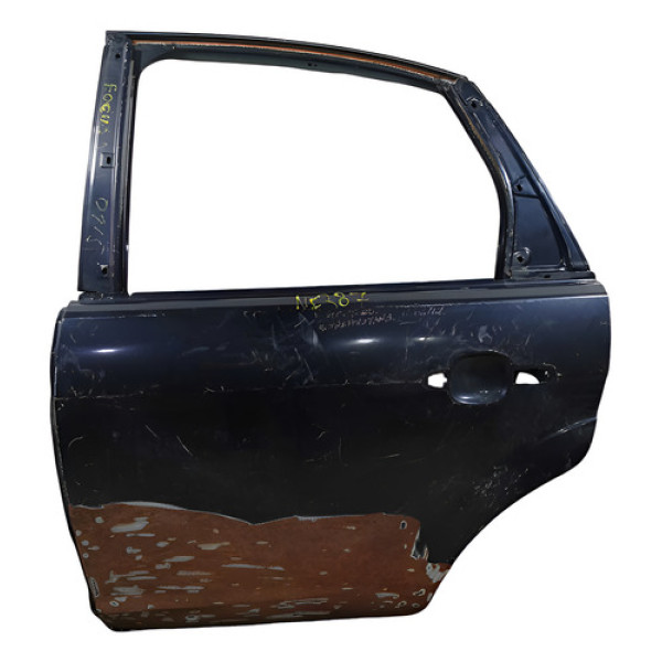 Porta Traseira Esquerda  Recuperada Ford Focus 2009- 2013 Traseira Esquerda Azul