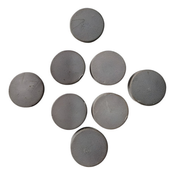 Kit 8 Tampa Parafusos Caçamba Chevrolet Montana 2013 Cinza-escuro