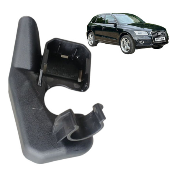 Acabamento Defletor Água Capô Audi Q5 2015 Preto Preto