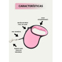 Guia Retrátil Para Pet Ate 25kg 5 Metros Rosa-claro