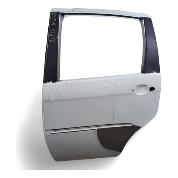 Porta Traseira Esquerda Recuperada Idea  2011/2016 Traseira Esquerda Branco