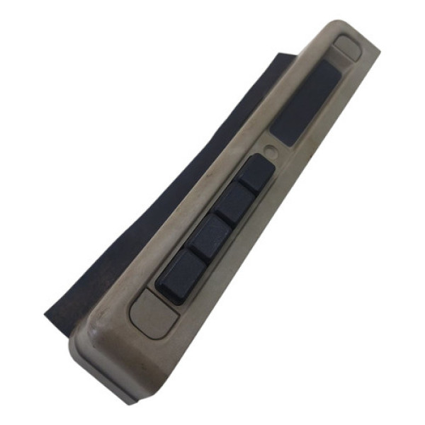 Moldura Inferior Botão Fake Painel Central Uno Fiorino 2003 Creme