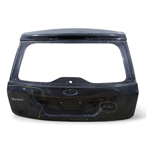 Tampa Traseira Recuperavel Fiesta 2003/2008. - Preto