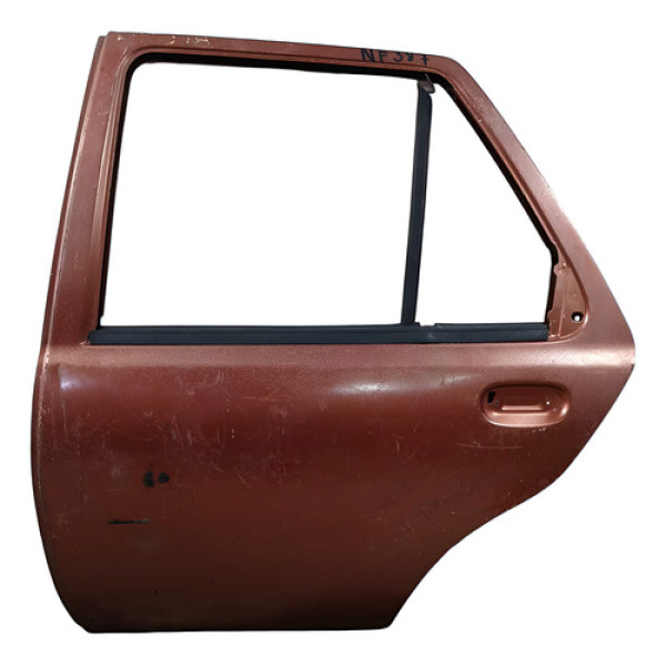 Porta Traseira Esq  Recuperavel Fiesta Street 2003 Marrom Traseira Esquerda