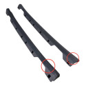  Par Spoiler Lateral Tracker 2021 Original (detalhes) Preto