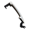 Maçaneta Externa Dianteira Peugeot 208 Citroën C3 14/17 Branco Dianteira