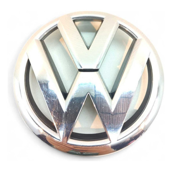 Emblema Grade Polo 12 À14 Orig Vw Cromado 6qd853601 C/detale