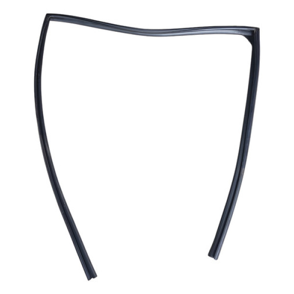 Canaleta Guarnição Porta Traseira Direita Onix Plus 2021 Preto