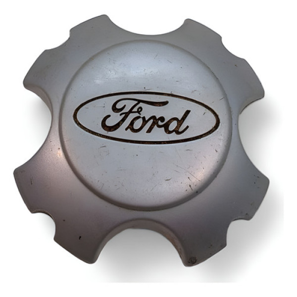 Calota Centro Roda Ford Ecosport 2003a2011 Original - Prateado