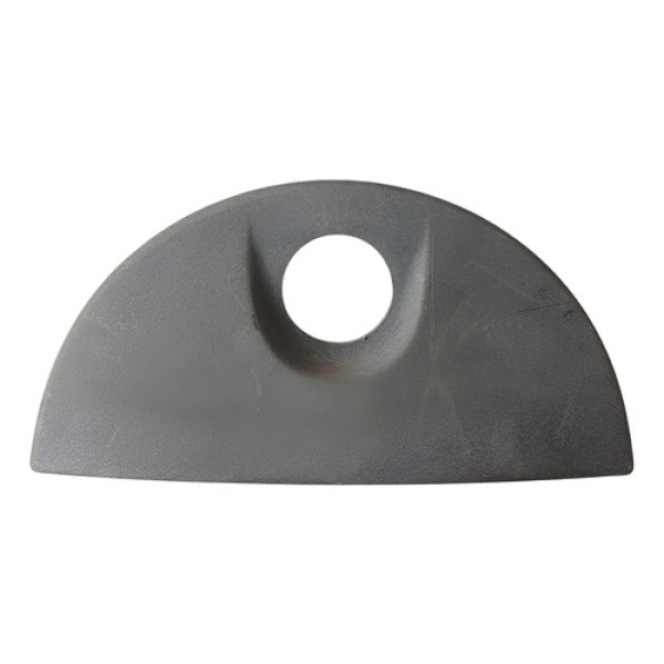 Moldura Fechadura Porta Malas Chevrolet Corsa 2010  Cinza-escuro