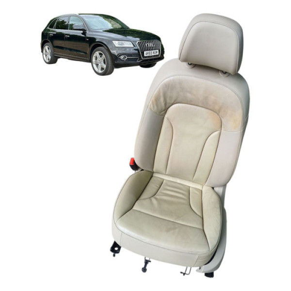 Banco Motorista Audi Q5 2015 Original Bege Bege