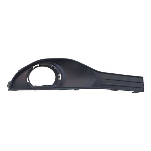 Moldura Farol Milha Esquerdo Chevrolet S10 18/19 Preto