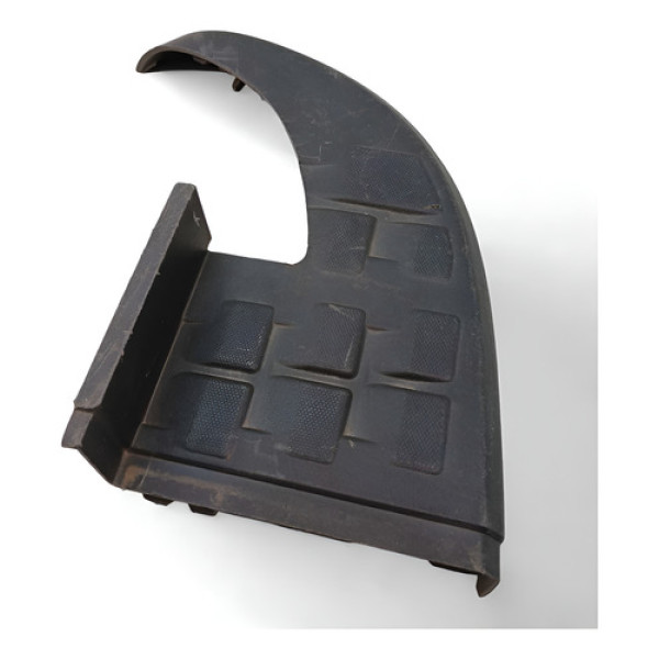 Pisadeira Moldura Direito Parachoque Traseiro Chevrolet S10 Preto