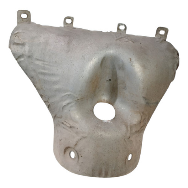 Defletor Calor Coletor Escapamento Chevrolet Corsa 2010  Cinza