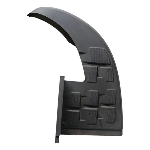 Ponteira Pisante Parachoque Traseiro Direito S10 12/19 Cinza-escuro