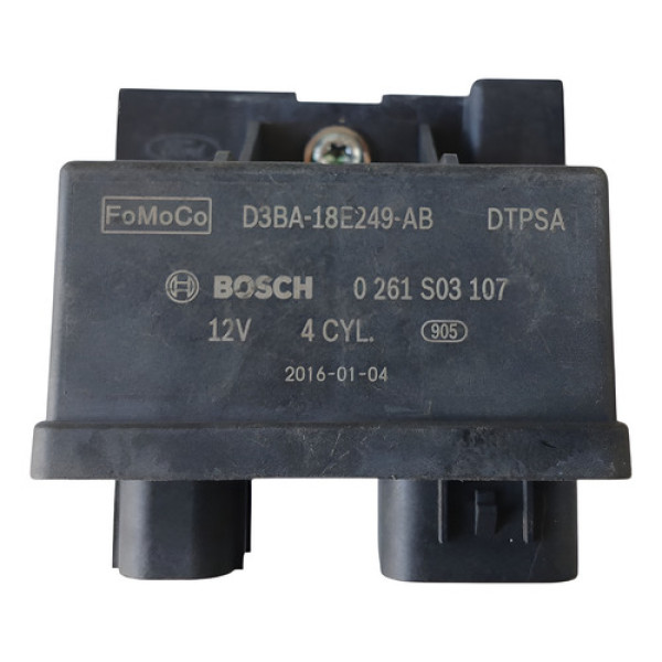 Módulo Rele Ventoinha Ford New Fiesta 2013/2014 Preto Preto